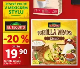 Lidl Tortilla wraps nabídka