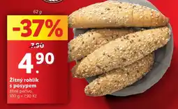 Lidl Žitný rohlík s posypem nabídka