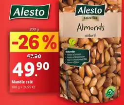 Lidl Mandle celé nabídka