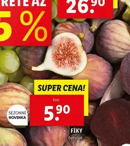 Lidl Fíky nabídka