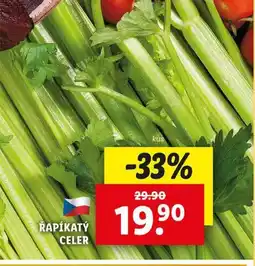 Lidl Řapíkatý celer nabídka