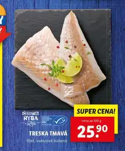 Lidl Treska tmavá nabídka