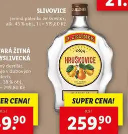 Lidl Slivovice nabídka