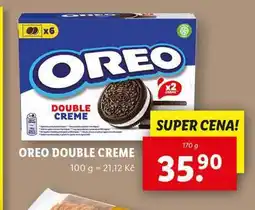 Lidl Oreo double creme nabídka