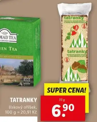 Lidl Tatranky nabídka