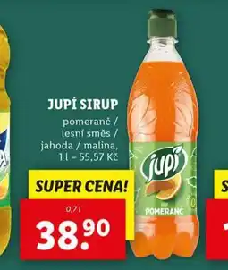 Lidl Jupí sirup nabídka