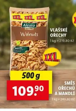 Lidl Vlašské ořechy nabídka