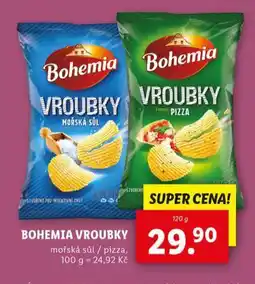 Lidl Bohemia vroubky nabídka
