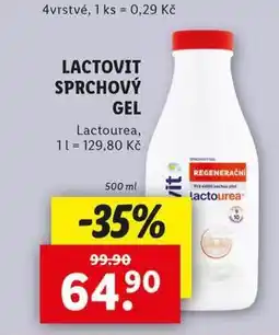Lidl Lactovit sprchový gel nabídka