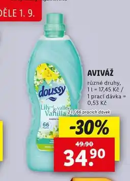Lidl Doussy aviváž nabídka