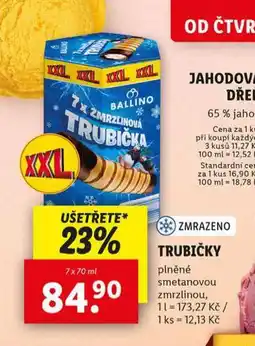 Lidl Trubičky nabídka