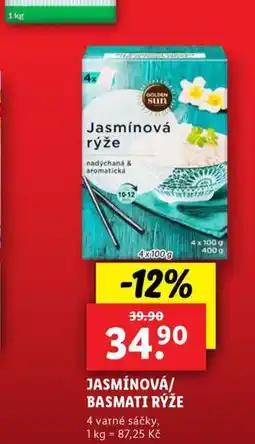 Lidl Basmati rýže nabídka