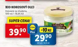 Lidl Bio kokosový olej nabídka