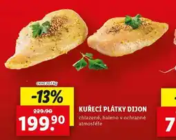 Lidl Kuřecí plátky dijon nabídka