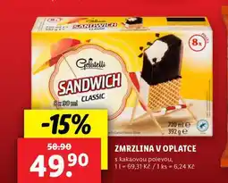 Lidl Zmrzlina v oplatce nabídka
