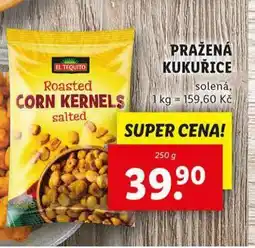 Lidl Pražená kukuřice nabídka