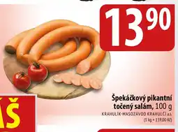 Bala Špekáčkový pikantní točený salám nabídka