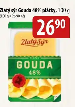 Bala Zlatý sýr Gouda 48% plátky nabídka