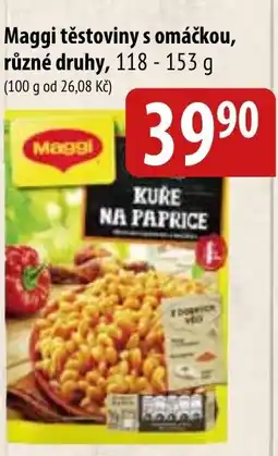 Bala MAGGI těstoviny s omáčkou nabídka
