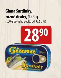 Bala GIANA Sardinky nabídka