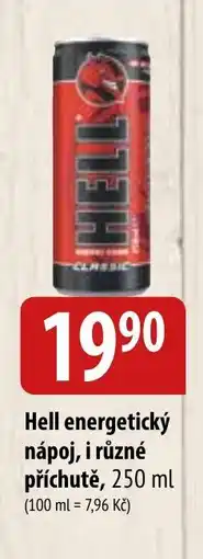 Bala HELL energetický nápoj nabídka