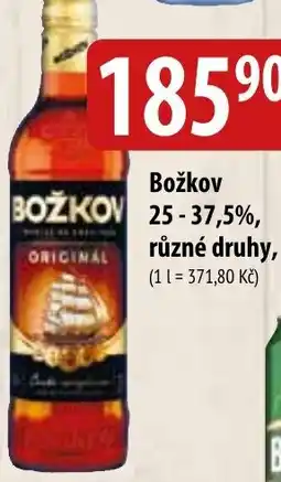 Bala BOŽKOV 25-37,5%, nabídka