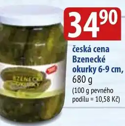 Bala Česká cena Bzenecké okurky 6-9 cm nabídka