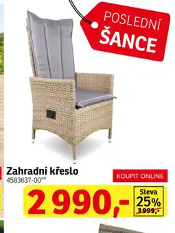 Asko Zahradní křeslo nabídka