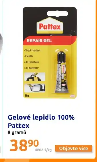 Action Gelové lepidlo 100% PATTEX nabídka