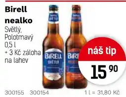 Konzum BIRELL nealko nabídka