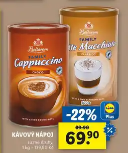Lidl BELLAROM Kávový Nápoj nabídka