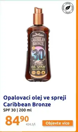Action Opalovací olej ve spreji CARIBBEAN BRONZE nabídka