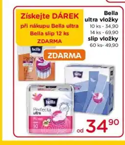 TOP drogerie Bella ultra vložky nabídka