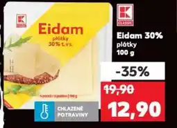 Kaufland Eidam 30% nabídka