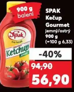 Kaufland SPAK Kečup Gourmet nabídka