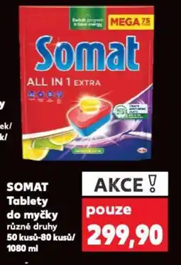 Kaufland SOMAT Tablety do myčky nabídka