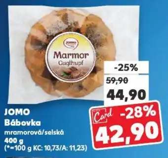 Kaufland JOMO Bábovka nabídka