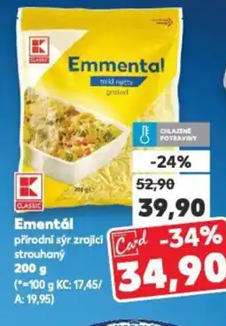Kaufland Ementál nabídka