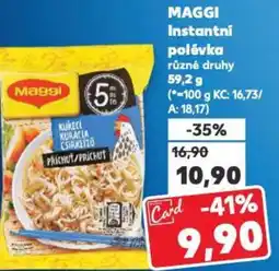 Kaufland MAGGI Instantní polévka nabídka