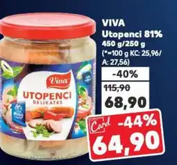 Kaufland VIVA Utopenci 81% nabídka