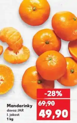Kaufland Mandarinky nabídka