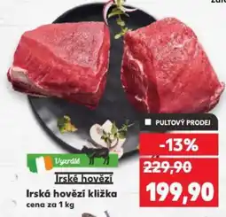 Kaufland Irská hovězí kližka nabídka