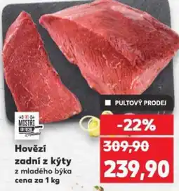 Kaufland Hovězí zadní z kýty nabídka