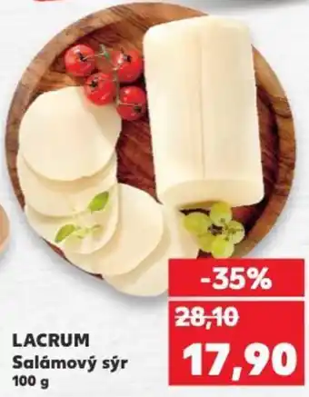 Kaufland LACRUM Salámový sýr nabídka