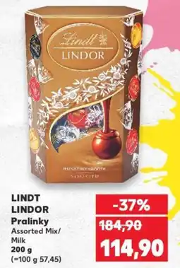 Kaufland LINDT LINDOR Pralinky nabídka