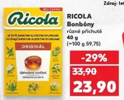 Kaufland RICOLA Bonbóny nabídka