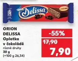 Kaufland ORION DELISSA Oplatka v čokoládě nabídka