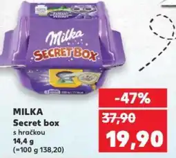Kaufland MILKA Secret box nabídka