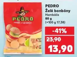 Kaufland PEDRO Želé bonbóny nabídka