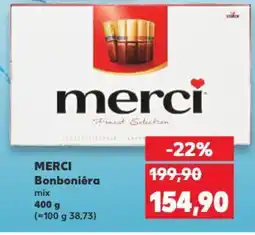 Kaufland MERCI Bonboniéra nabídka